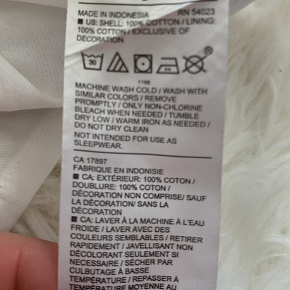 Janie and Jack Cotton White Blouse - Picture 5 of 5